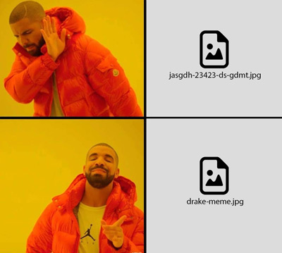 Optimizar imágenes para wordpress - Drake meme