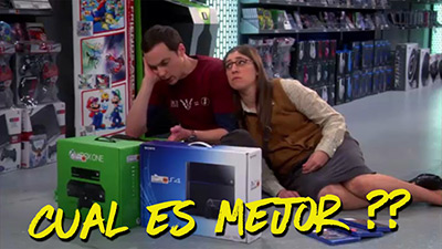 Meme Sheldon Cooper intentando elegir cual es mejor