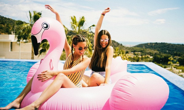 flamingueo flotador flamenco